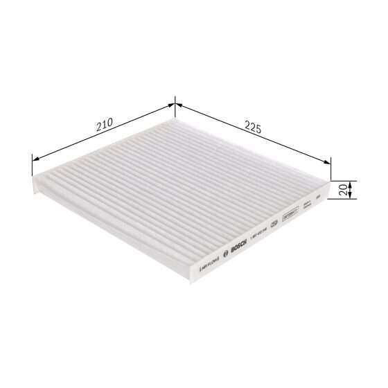 Filtre D'habitacle Pollen Bosch M2246