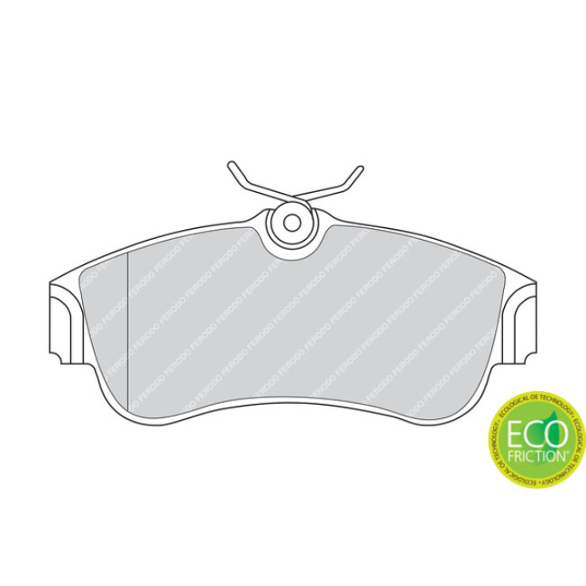 4 Plaquettes De Frein Ferodo Fdb604