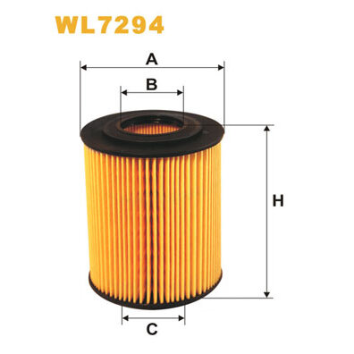Filtre À Huile Wix Wl7294