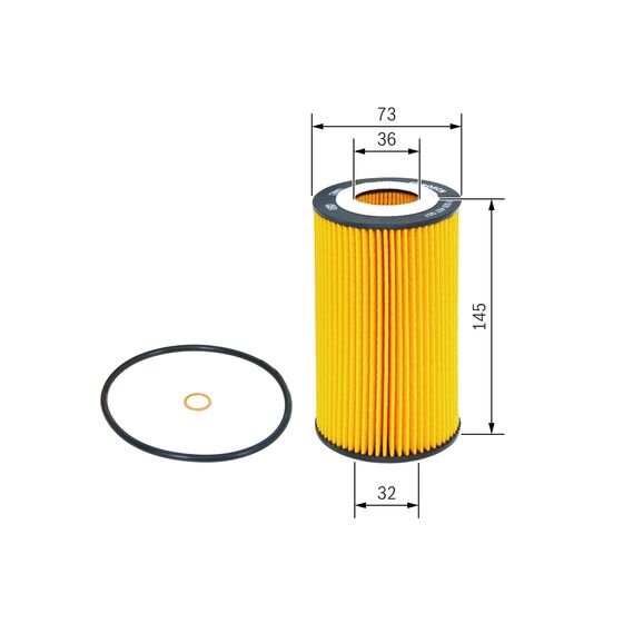 Filtre À Huile Bosch F026407007