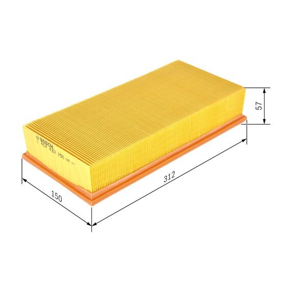 Filtre À Air Bosch S3750