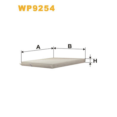 Filtre D'habitacle Wix Wp9254