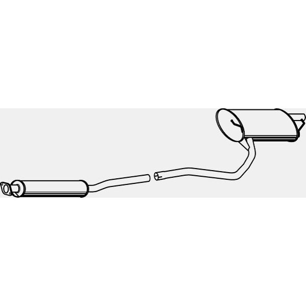 Silencieux Avant Nps T430a341