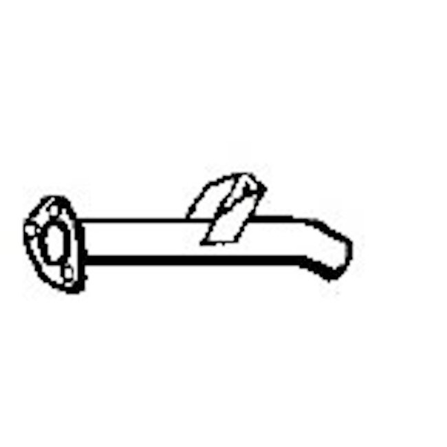 Tube D'échappement Nps M430i127