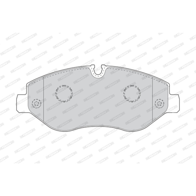 4 Plaquettes De Frein Ferodo Fvr4469