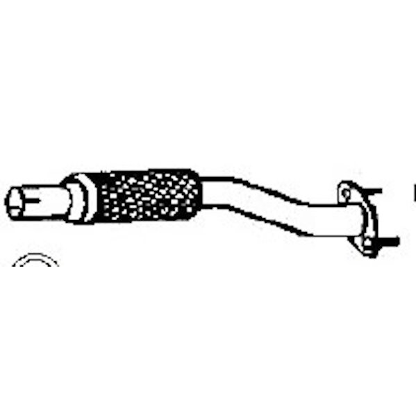 Tube D'échappement Nps M430a156