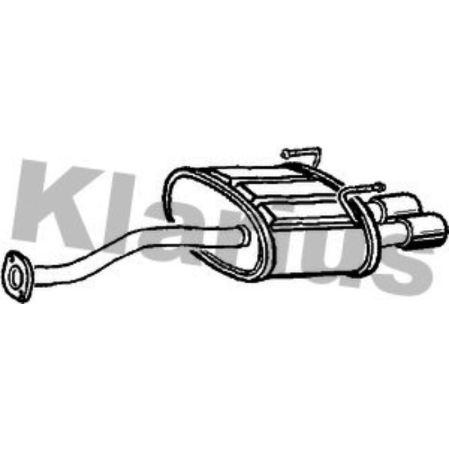 Silencieux Arrière Klarius 220815