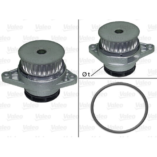 Pompe À Eau Valeo 506706