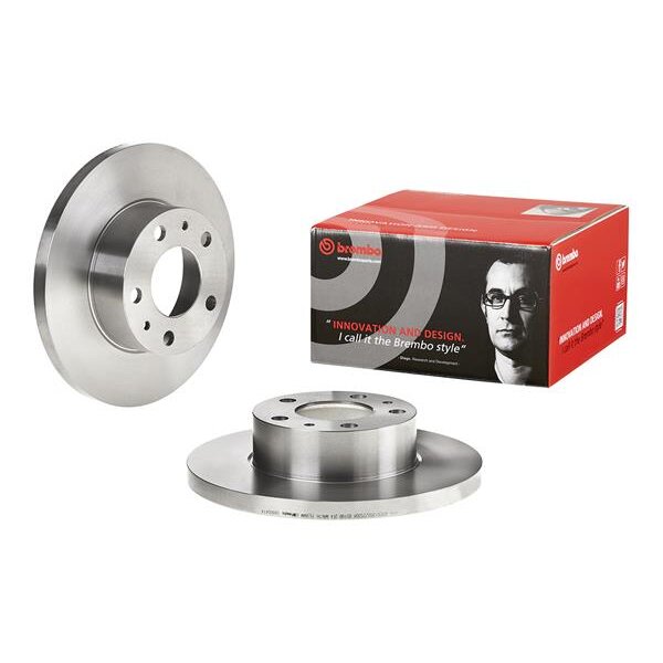 2 Disques De Frein Brembo 08.9604.14