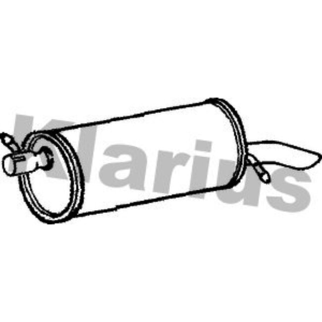 Silencieux Arrière Klarius 210540