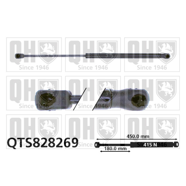 Vérin De Coffre Quinton Hazell Qts828269