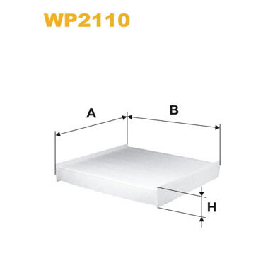 Filtre D'habitacle Wix Wp2110