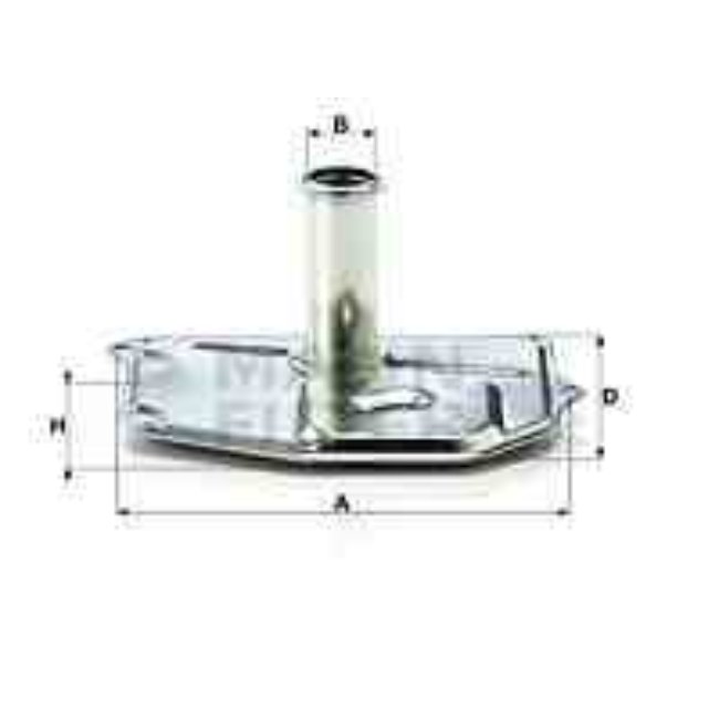 Filtre À Huile Mann-filter H187/1kit