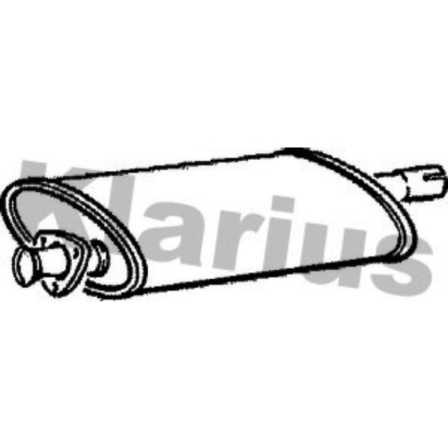 Silencieux Intermédiaire Klarius 210126