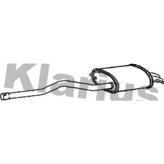 Silencieux Arrière Klarius 250677