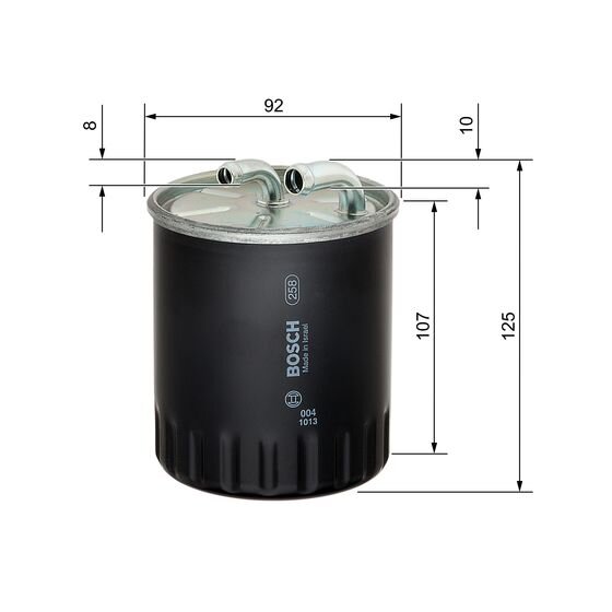 Filtre À Carburant Bosch 1457434437
