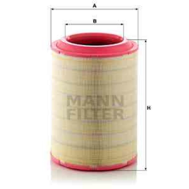 Filtre À Air Mann-filter C372070/2