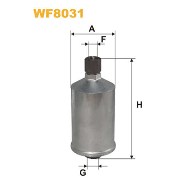 Filtre À Carburant Wix Wf8031