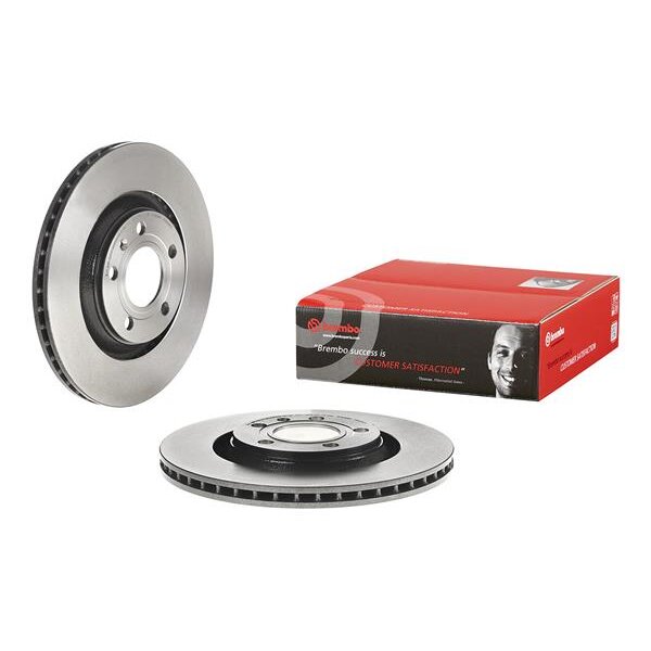 2 Disques De Frein Brembo Vernis Uv 09.a814.11