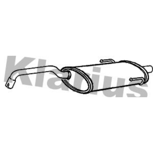 Silencieux Arrière Klarius 220788