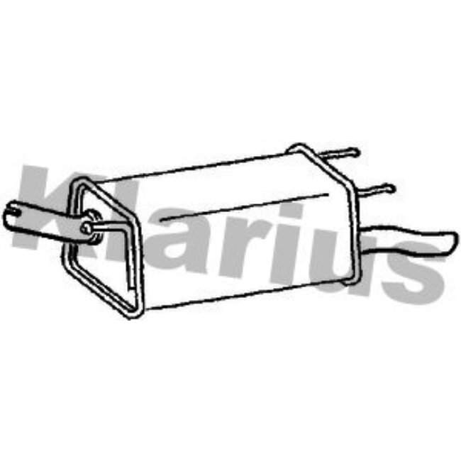 Silencieux Arrière Klarius 210829