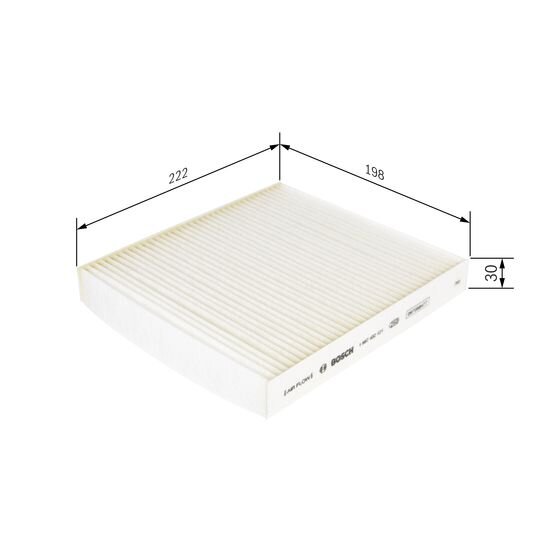 Filtre D'habitacle Pollen Bosch M2121