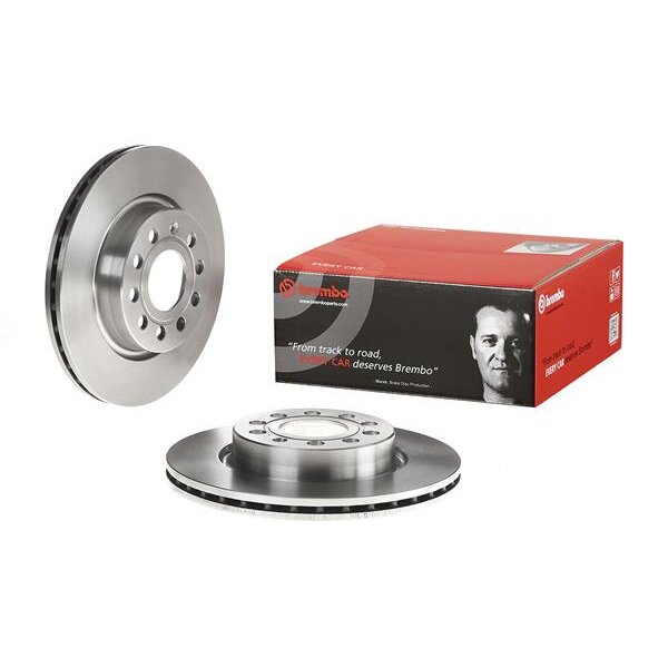 2 Disques De Frein Brembo 09.9167.10