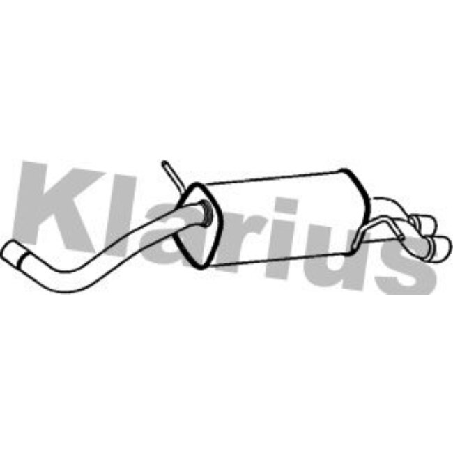 Silencieux Arrière Klarius 241071