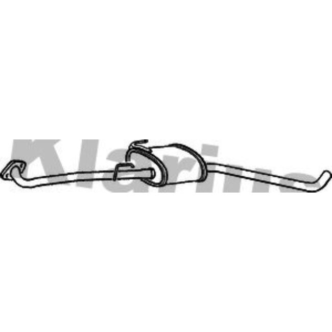 Silencieux Intermédiaire Klarius 260504