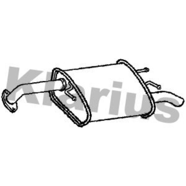 Silencieux Arrière Klarius 231077