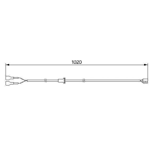 Témoin D'usure Bosch 1987474980
