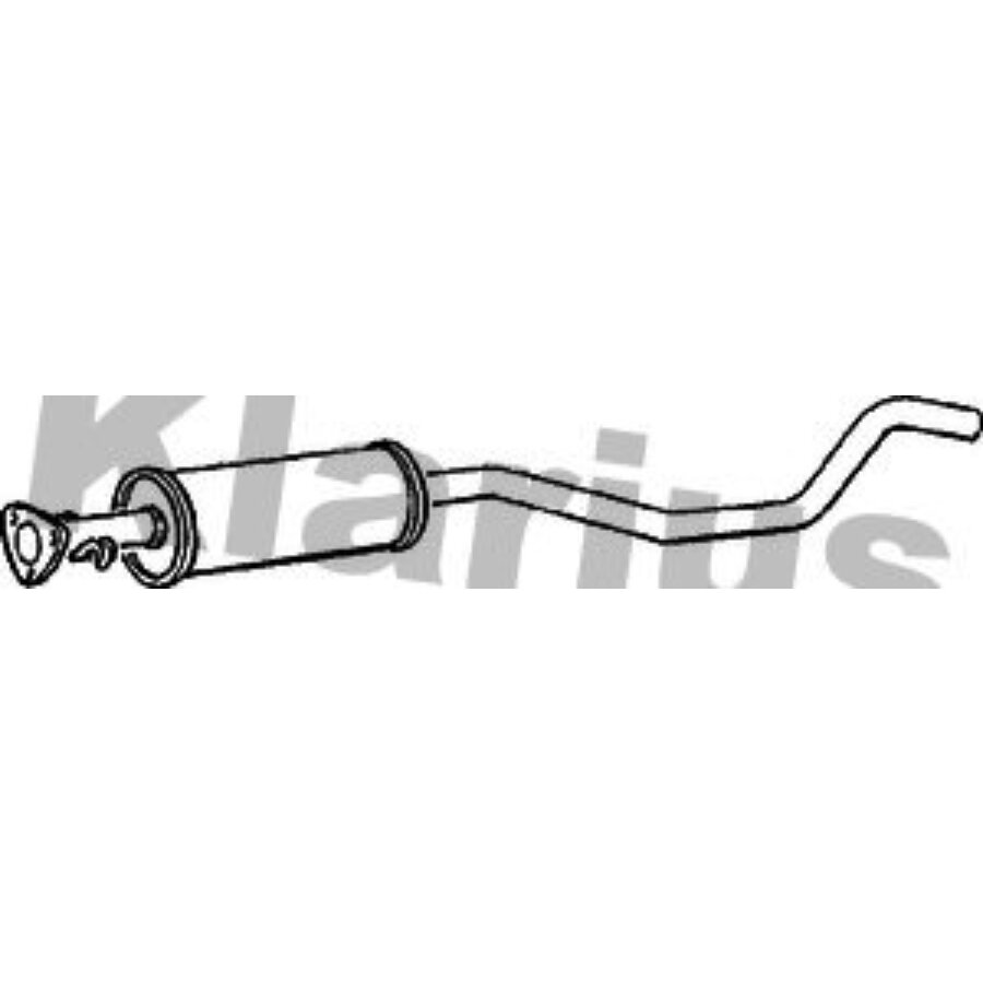 Silencieux Central Klarius 260348