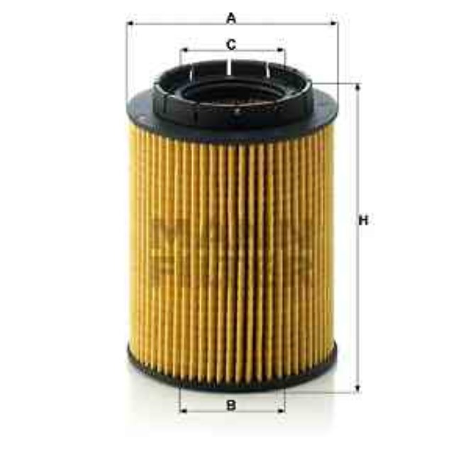 Filtre À Huile Mann-filter Hu932/7x