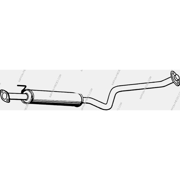 Tube D'échappement Nps N430n216