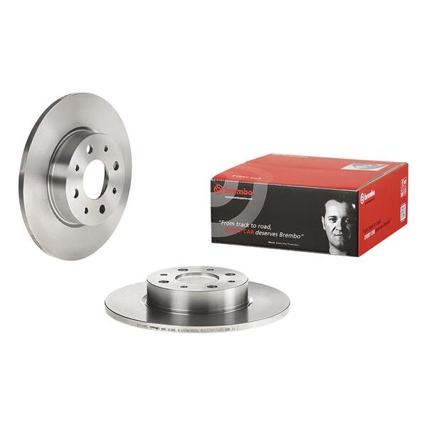 2 Disques De Frein Brembo 08.a915.10