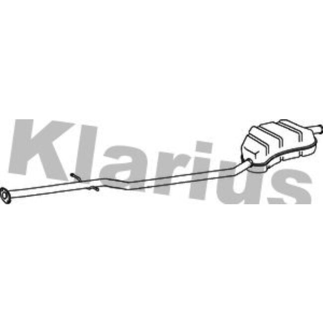 Silencieux Arrière Klarius 270617