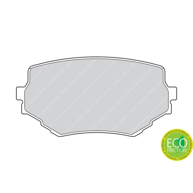 4 Plaquettes De Frein Ferodo Fdb1565