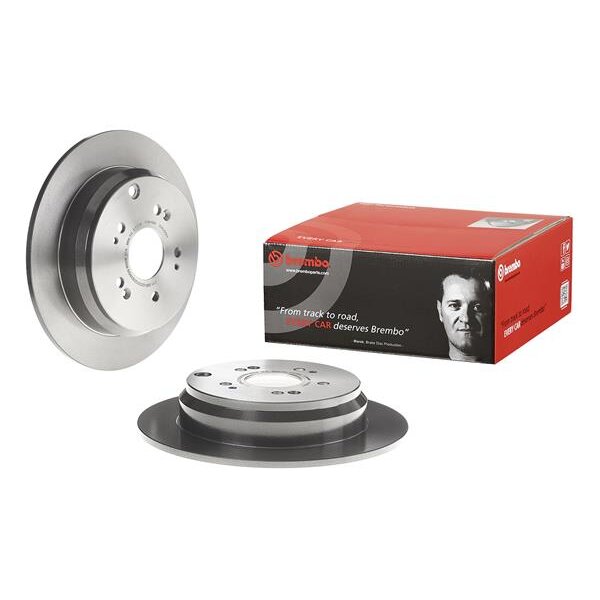 2 Disques De Frein Brembo Vernis Uv 08.a355.11