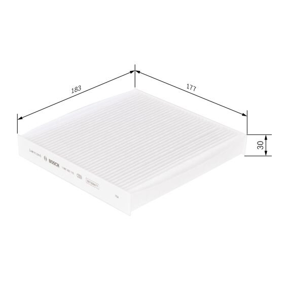 Filtre D'habitacle Pollen Bosch M2115