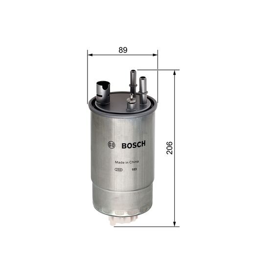 Filtre À Carburant Bosch F026402049