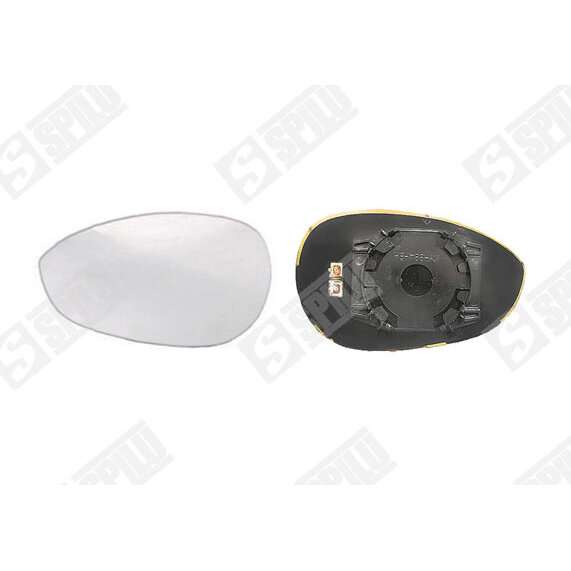 Glace De Rétroviseur Grand Angle Dégivrant Côté Conducteur Spilu 10875