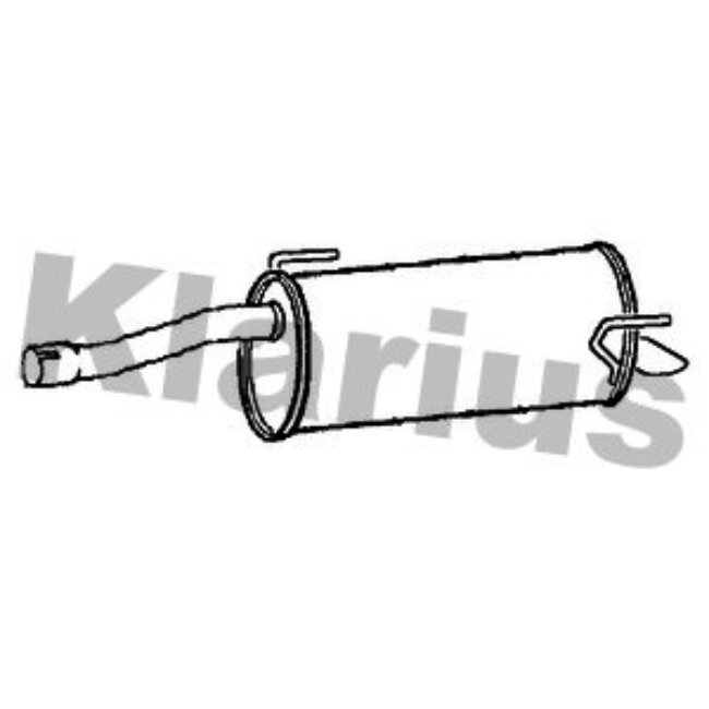 Silencieux Arrière Klarius 210916