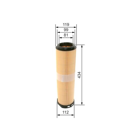 Filtre À Air Bosch S3333
