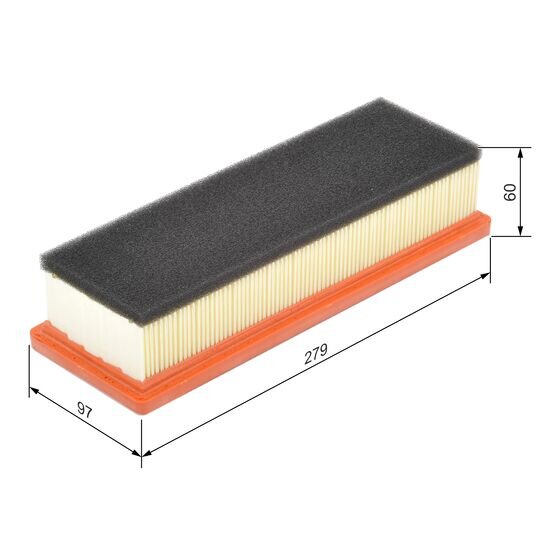 Filtre À Air Bosch S0036