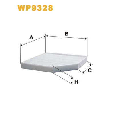 Filtre D'habitacle Standard Wix Wp9328