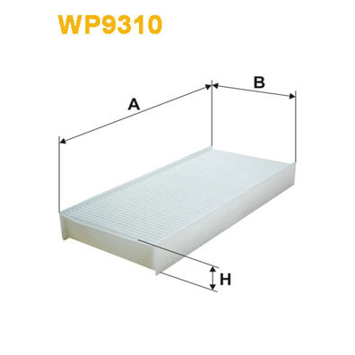 Filtre D'habitacle Standard Wix Filters Wp9310