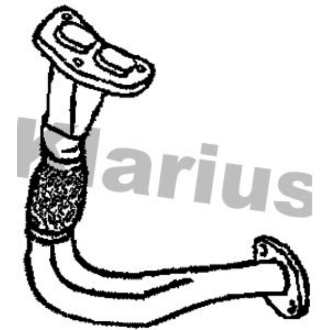 Tube D'échappement Klarius 301467