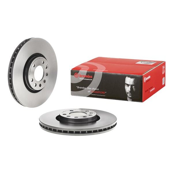 2 Disques De Frein Brembo Vernis Uv 09.9177.11