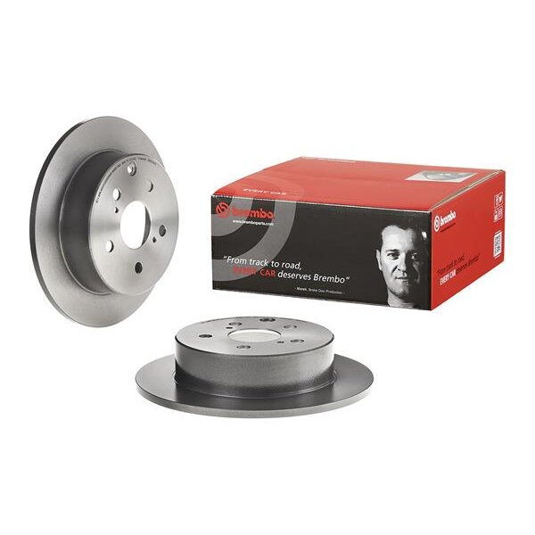 2 Disques De Frein Brembo Vernis Uv 08.a714.11
