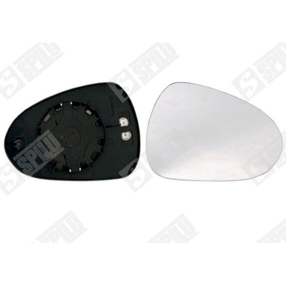 Glace De Rétroviseur Grand Angle Dégivrant Côté Passager Spilu 12766